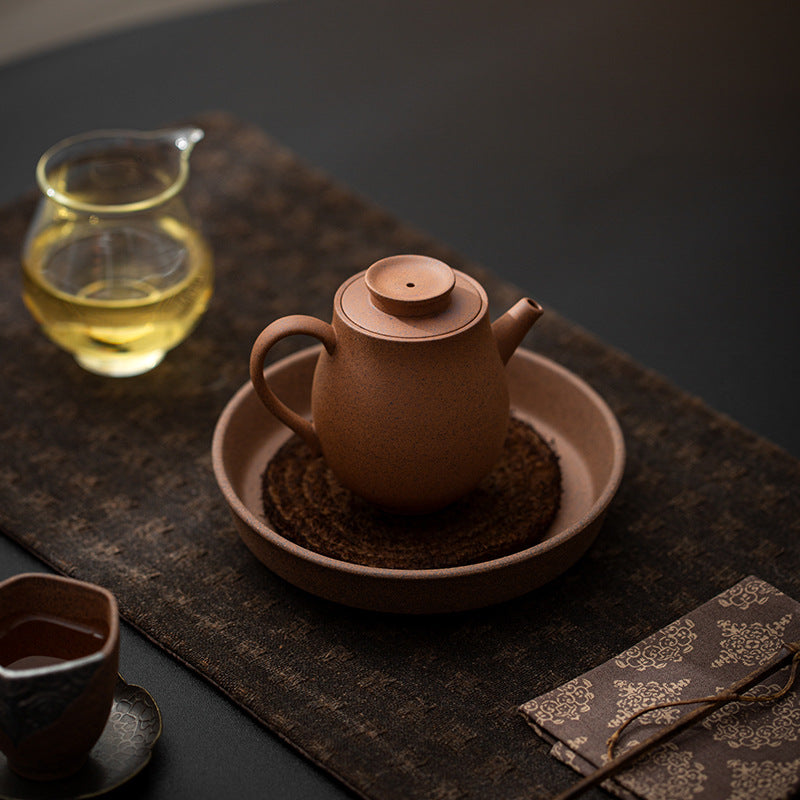 Old Rock Mud Giant Wheel Bead Teapot - ZenBrew Tea Store