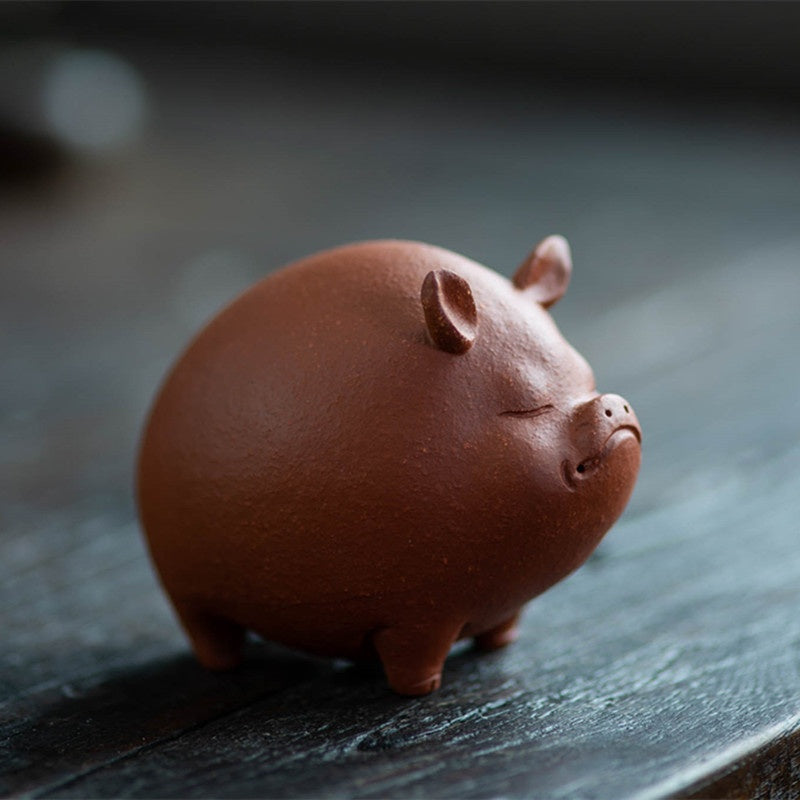 Dreaming Piglet Tea Pet