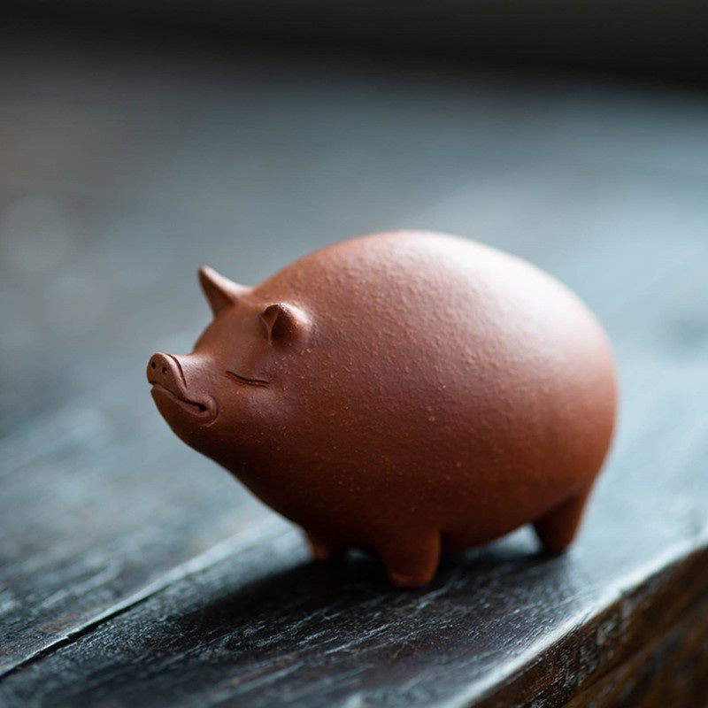 Dreaming Piglet Tea Pet