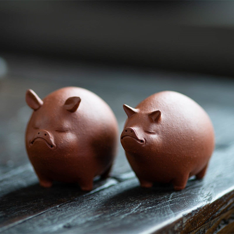 Dreaming Piglet Tea Pet