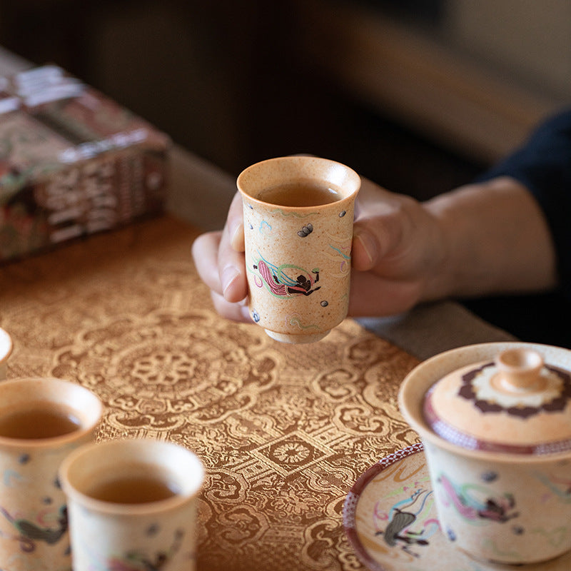 Flying Phoenix Teaset