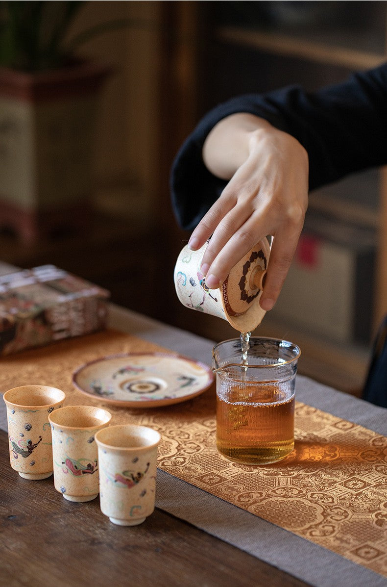 Flying Phoenix Teaset