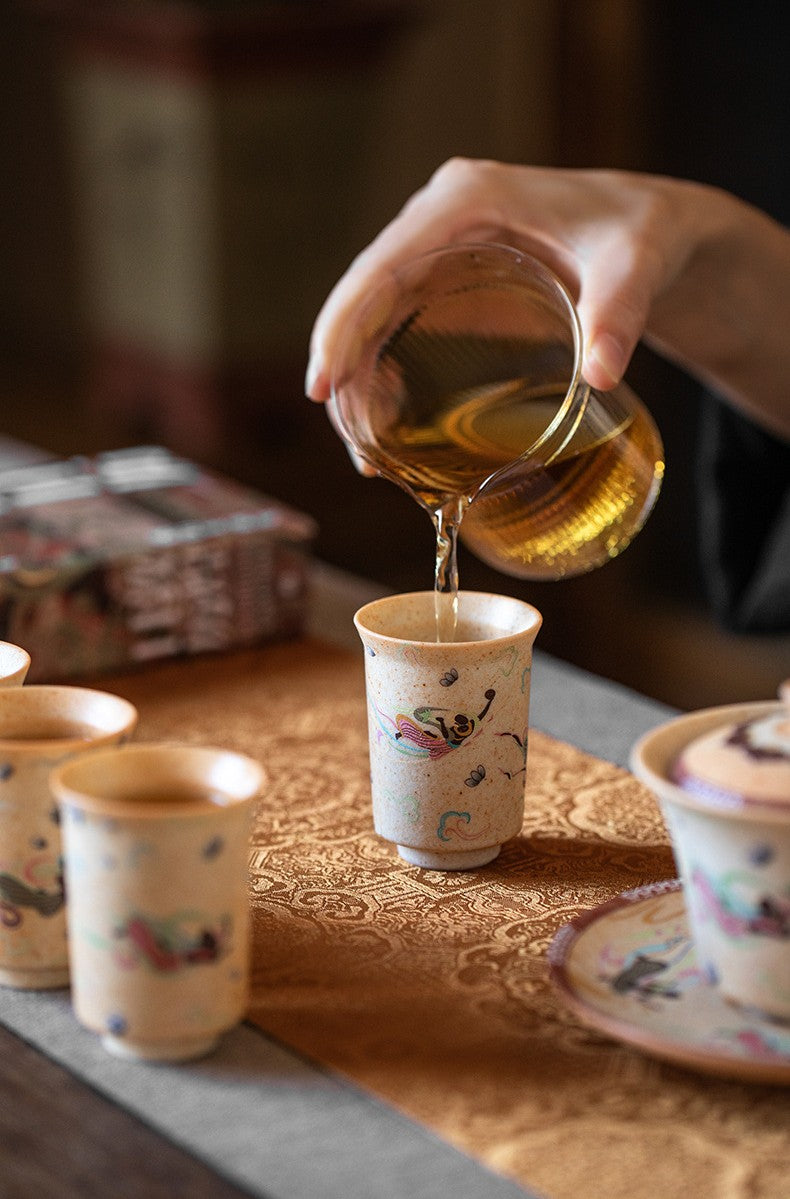 Flying Phoenix Teaset