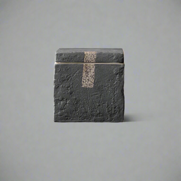 Japanese Style Wabi-sabi Style Stoneware Tea Box - ZenBrew Tea Store