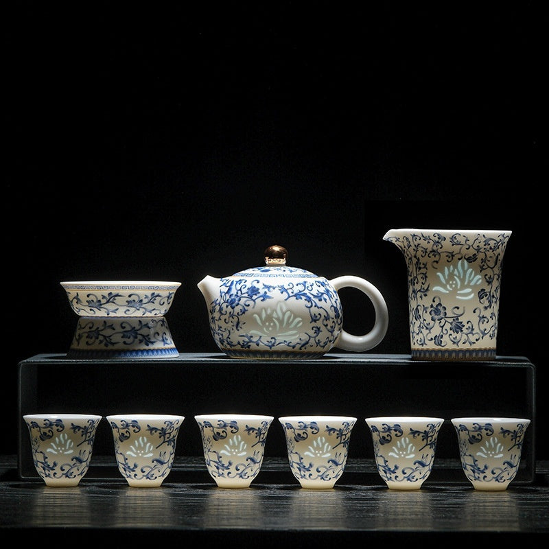 Lotus Crest Teaset - ZenBrew Tea Studio