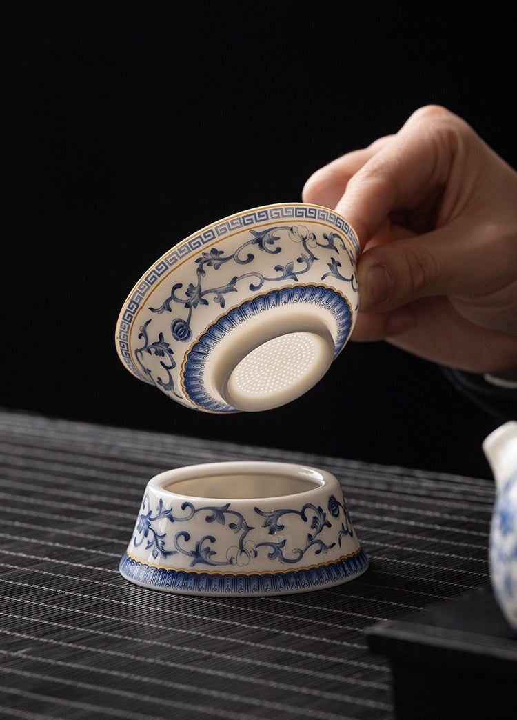 Lotus Crest Teaset - ZenBrew Tea Studio