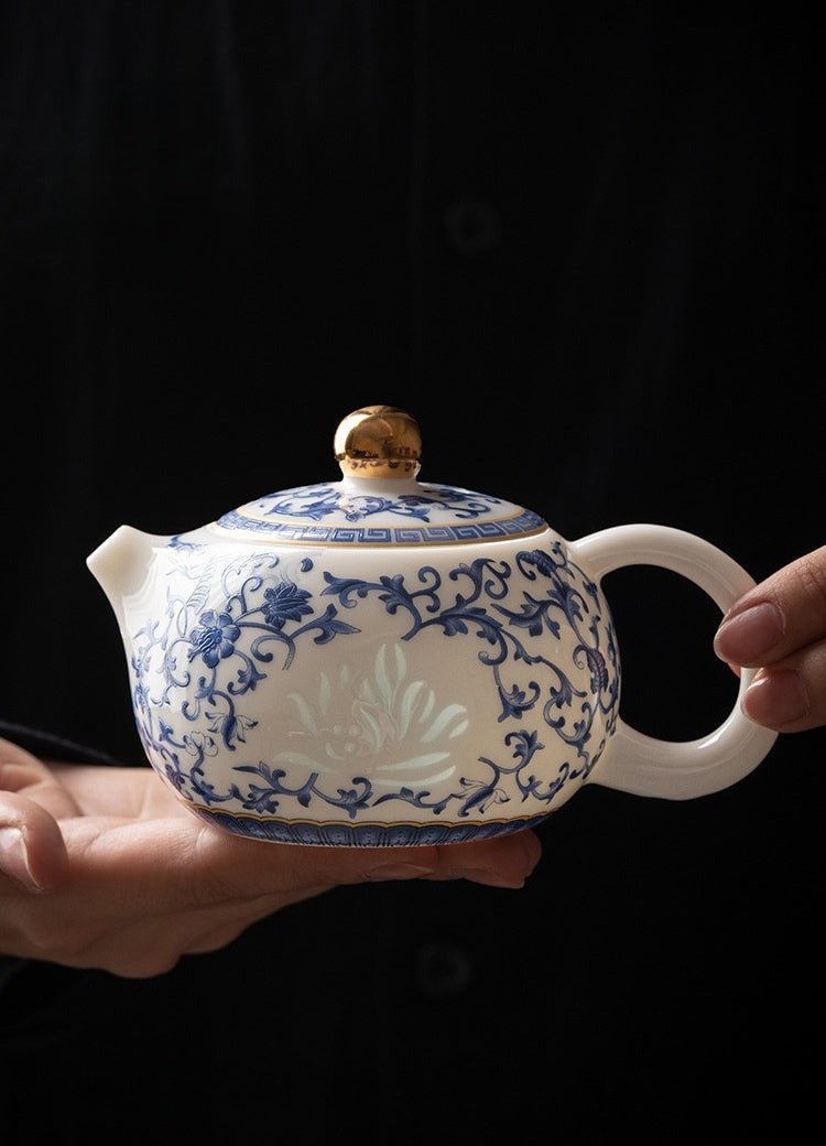 Lotus Crest Teaset - ZenBrew Tea Studio
