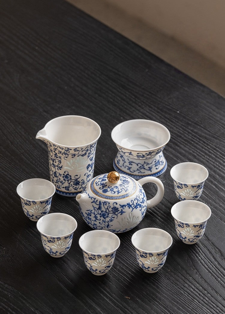 Lotus Crest Teaset - ZenBrew Tea Studio