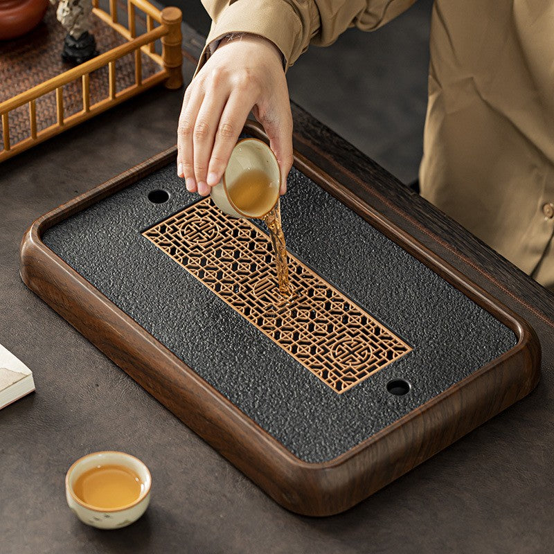 Window of Tranquility Tea Tray