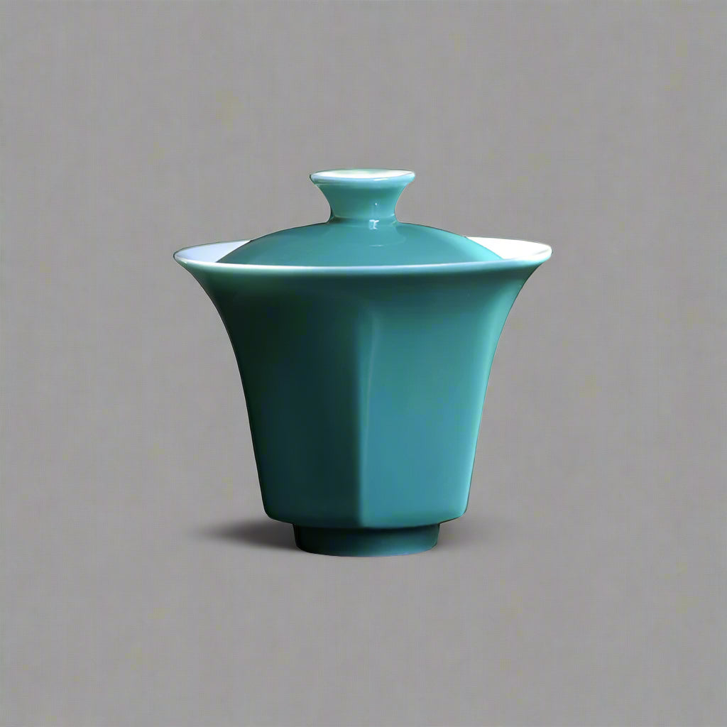 Hexagonal Elegance Gaiwan