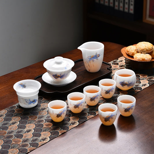 Goldfish Listen Water Teaset - ZenBrew Tea Studio
