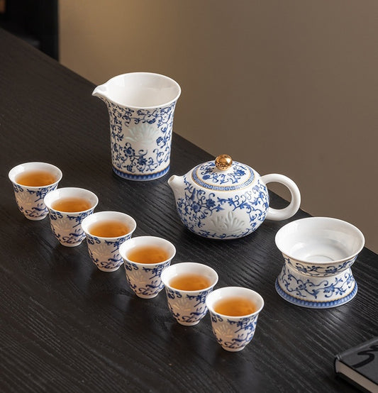 Lotus Crest Teaset - ZenBrew Tea Studio