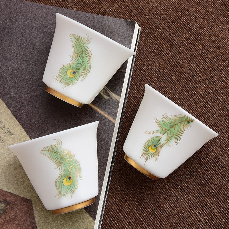 Peacock Elegance Teaset