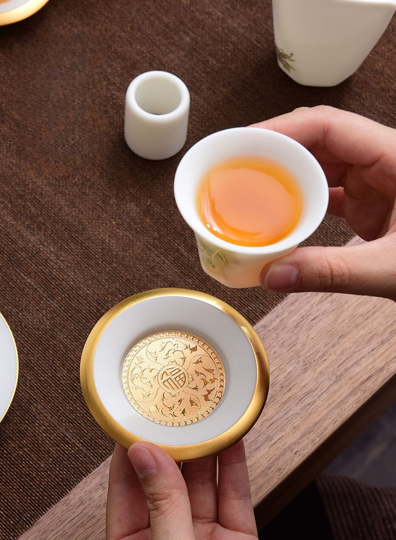 Peacock Elegance Teaset