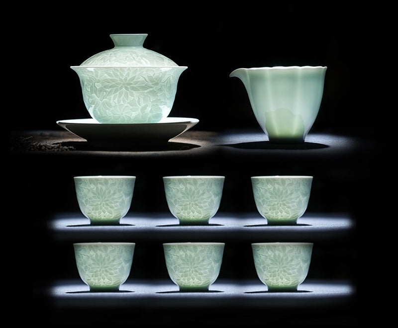 Shadow Blossom Teaset